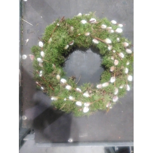 KRANZ 08 MOOS-KÄTZCHEN 25CM