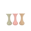 Mia Dreamy Pastel Mix Vase Neck Trumpet 9x9x18cm