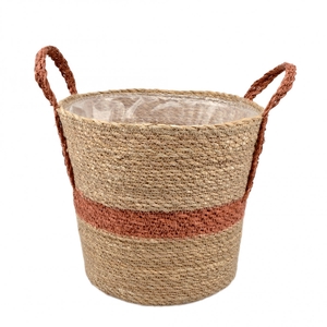 Baskets Stripe pot d25*23cm