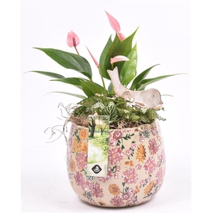 Keramiek decor pot 14CM