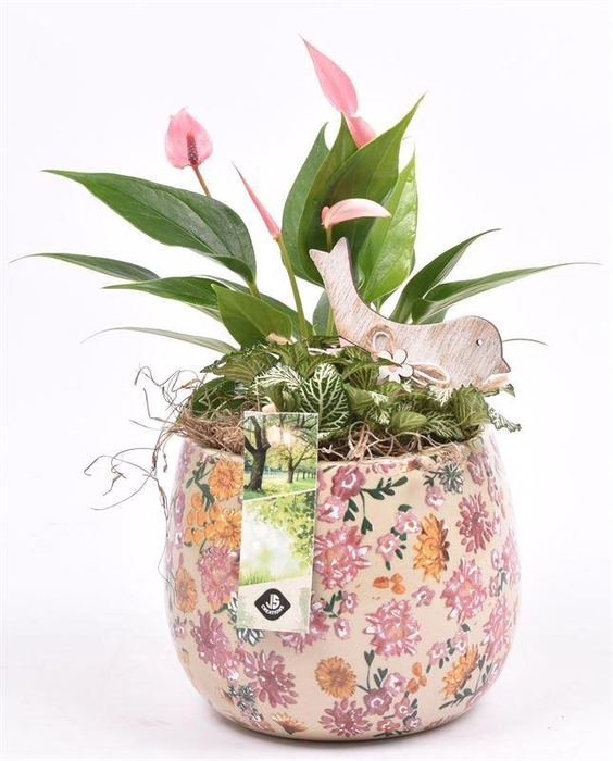 <h4>Keramiek decor pot 14CM</h4>