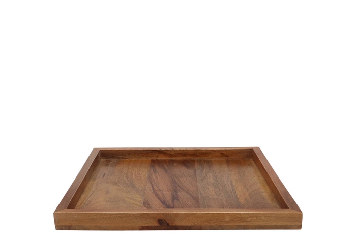 Mumbai Mango Wooden Tray Square 29x29x3cm