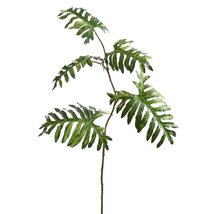<h4>Large feather leaf spray 135cm wht/</h4>