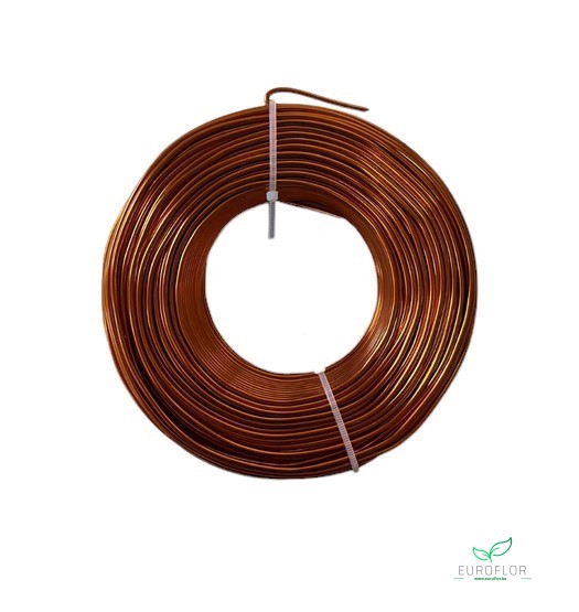 ALUMINIUM WIRE 2MM ORANGE 60M 500GR