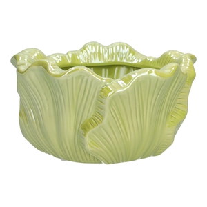 DF03-740101300 - Planter Blush d18.3xh9.5 green