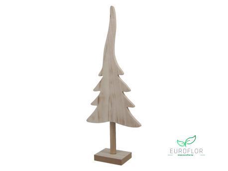 WOODEN TREE/STANDING NATURAL 20X50CM
