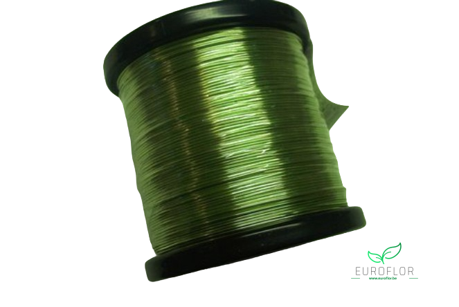 ALUMINIUM WIRE GREEN 240M