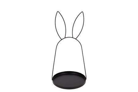 <h4>Rabbit Metal Ear Stand With Coaster 50x25cm Nm</h4>