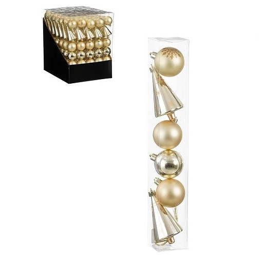 <h4>Christmas bauble Ball christmas tree 50mm x6</h4>