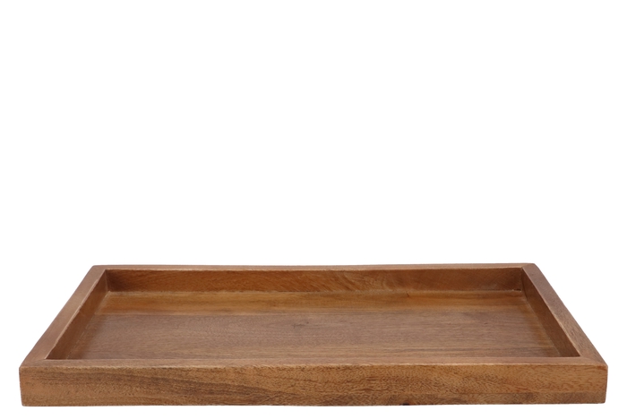 Mumbai Mango Wooden Tray Rectangular 41x27x3cm