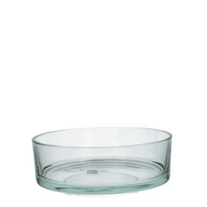 Glas Schaal d25*8cm