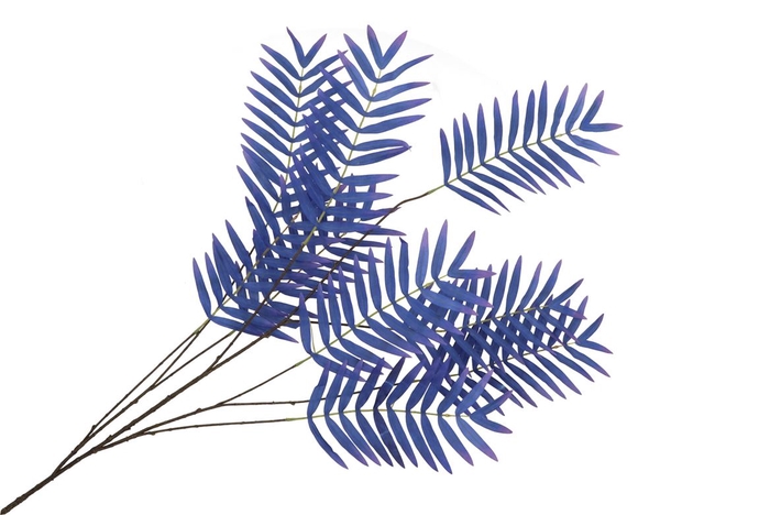 <h4>Silk Palm Leaf Blue 150cm</h4>