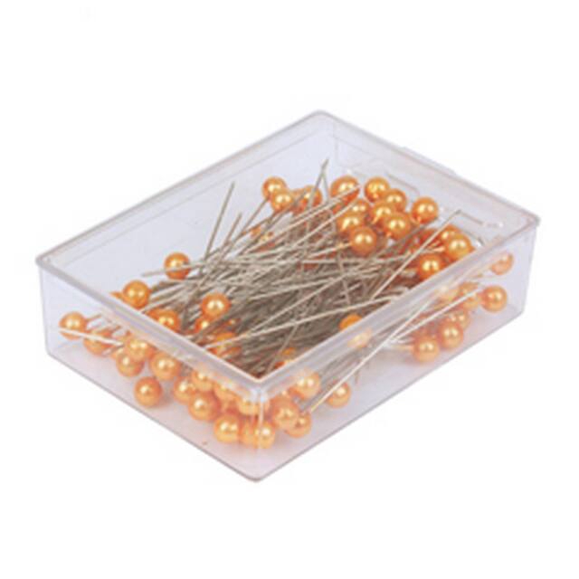 <h4>Pushpins  6cm orange - box 100 pc</h4>