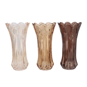 Delight Natural Brown Mix Vase Tulip Ass 15x30cm