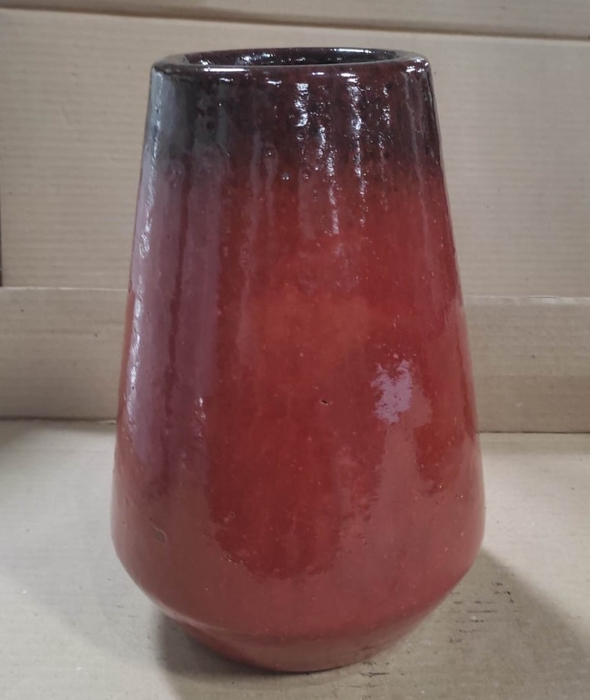 <h4>CACHEPOT DUBAI 2 VERMELHO TULIPA (DUB02VT) 004804</h4>