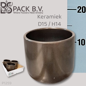 KERAMISCHE POT H%