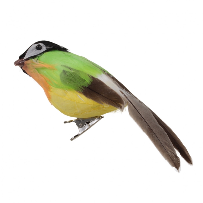 <h4>Voorjaar Vogel/clip d13cm x6</h4>