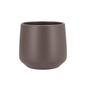 Ceramic Brown/taupe Matt Pot Berlin 16cm Nm