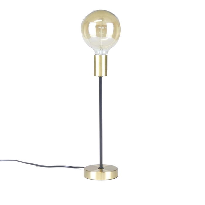 <h4>Lamp Table Mtl H36 Gold 96109</h4>