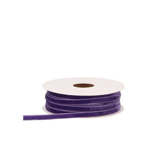 Ribbon Velvety 35 Purple 20mx6mm
