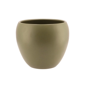 Vinci Army Green Flower Pot 22x19cm