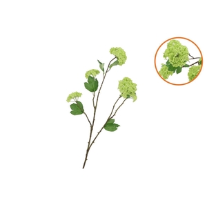 Silk Viburnum Green 69cm