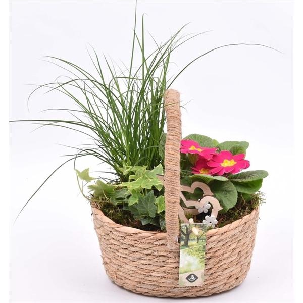 <h4>Natuur hengselmand 22x19cm</h4>