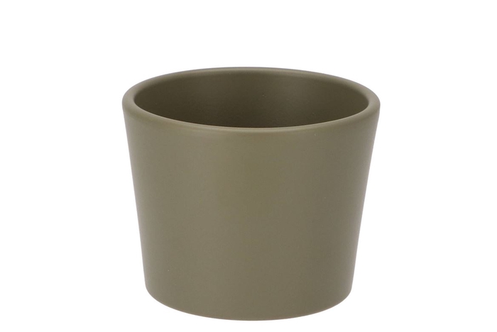 <h4>Ceramic Capers Green Pot 11cm</h4>