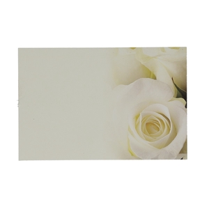 Labels Kaart 9*6cm x50 Rose Cream