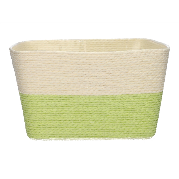 <h4>Basket Riley1 Duo 18.5x18.5x10 cream\\lime</h4>