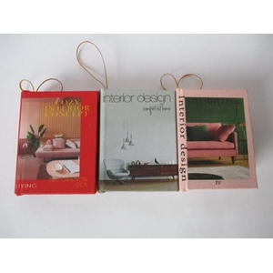 Books Hanging 9,5x7cm Div. Mix