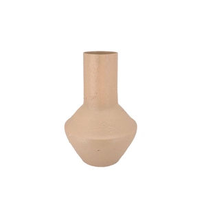 Fiore Sand Vase Neck Textured Iron 31x31x46cm Nm