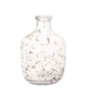 Glass Sandy bottle d14*21cm