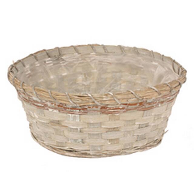 <h4>Bowl Jakarta bamboo 25xH10cm greywash</h4>