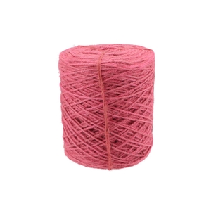 Ribbon Flax Cord Jute Roze 3,5mm 1kg