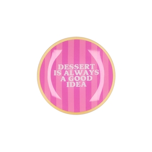 Plate Round Dessert Is Always 18x18x2cm