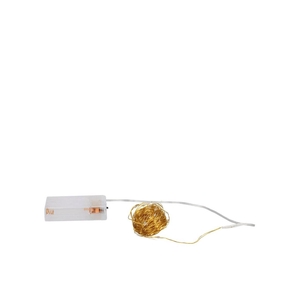 Led Shine Light Chain 100led Timer Ex Battery 495+10cm Gold