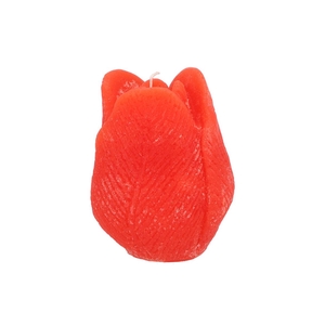 Candle Tulip Orange 10x13cm