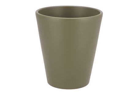 <h4>Ceramic Capers Green Pot Orchid 15cm</h4>