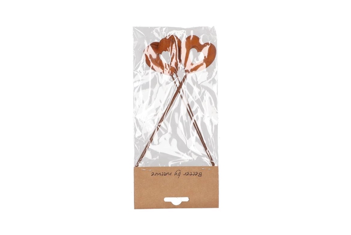 <h4>Pick Rusty Open Heart Metal 5x17cm P/4</h4>