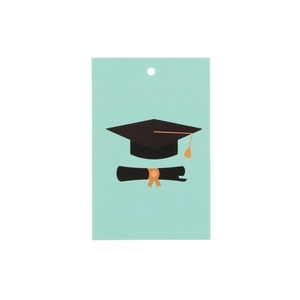 Gift Bouquet Card Graduated Mint 6x9cm P/25