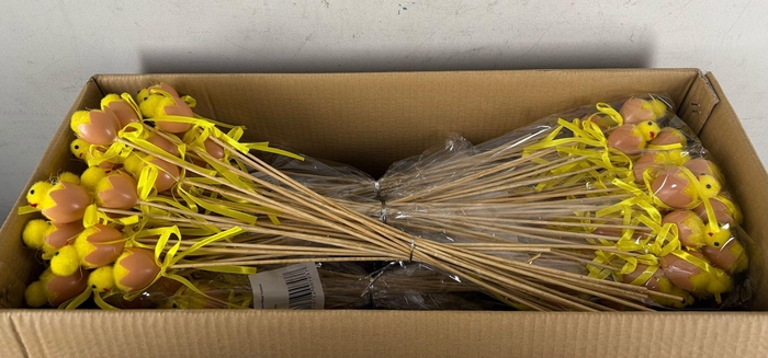 <h4>Stick Egg+Chicken+Sisal Yellow</h4>