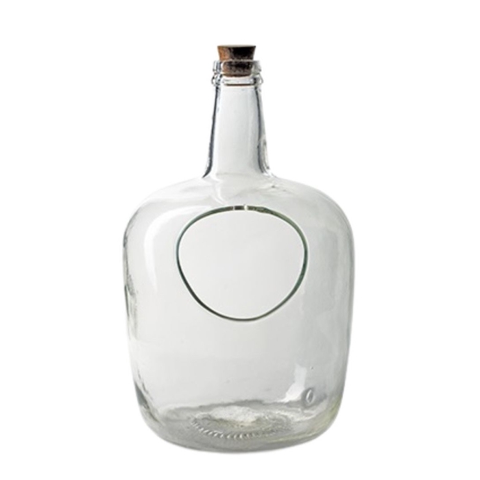 <h4>Glass terrarium bottle cork d22 37cm</h4>