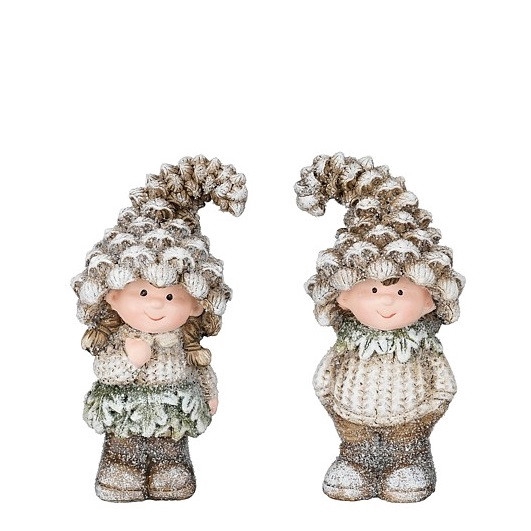 <h4>Kerst Deco jongen/meisje 08*6*15cm</h4>