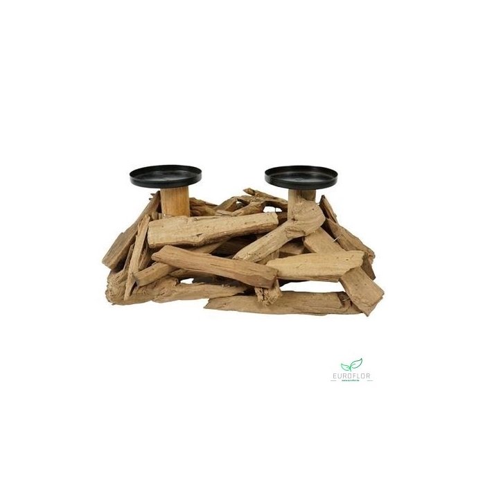 <h4>CANDLEHOLDER DRIFTWOOD 32X18XH14</h4>