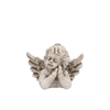 Concrete Antique Angel Lying 14x10x10cm