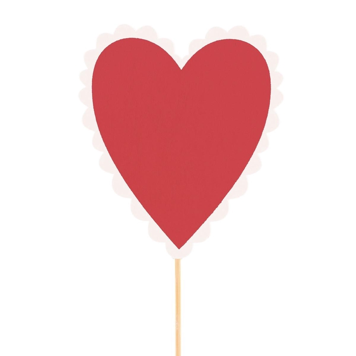 <h4>Valentijn 10cm Hart Lacey 8cm</h4>