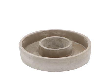 <h4>Concrete Ring Grey 20x4cm</h4>