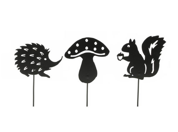 Pick Animal/Mushroom 6Pcs W7H15