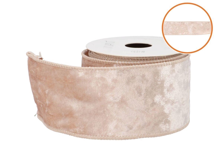 <h4>Ribbon Velvet Satin Light Grey 3mx70mm</h4>